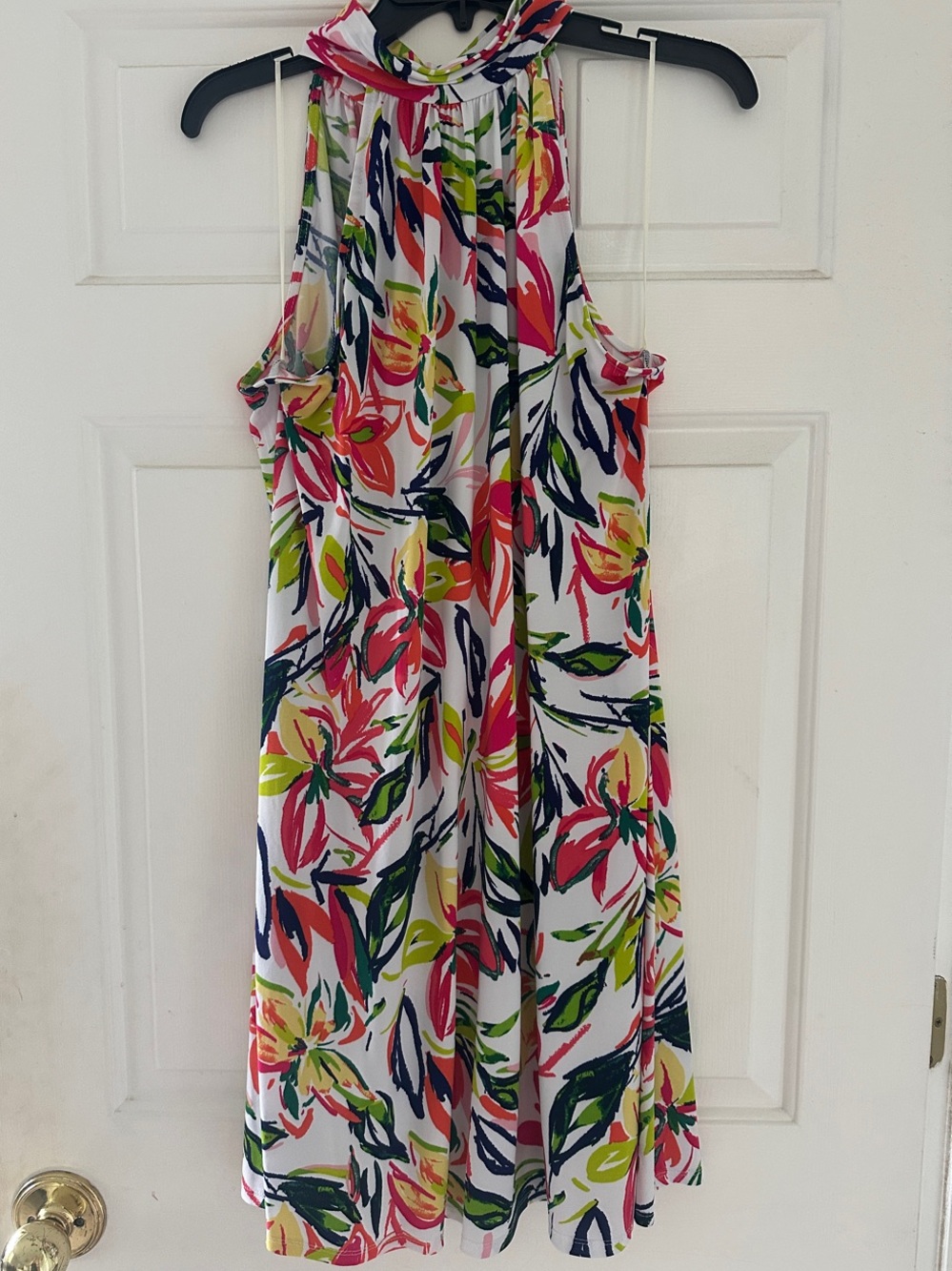 1. State Halter Midi Dress in White, Pink, Green, Navy